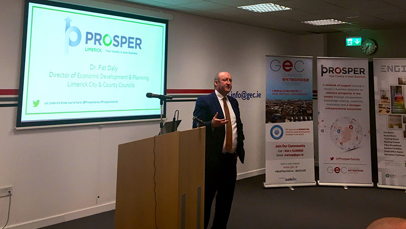 Prosper Limerick event - Dr Pat Daly