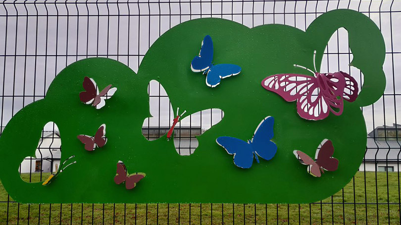 castletroy damaged mural