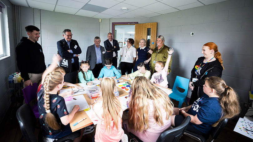 Pride of Place judging at Southill Hub, Limerick. Photo: Keith Wiseman