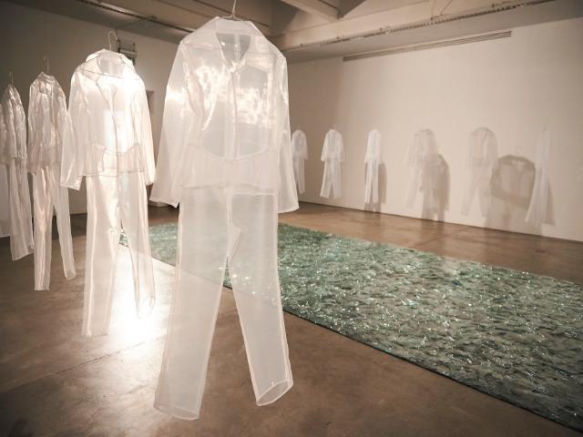 Bernadette Cotter, drawings installation LCGA