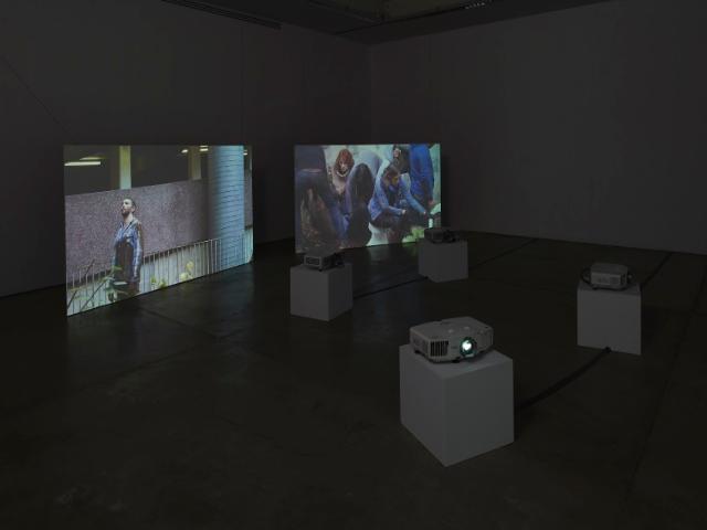 Daytime Movements by Aernout Mik & Boris Charmatz, LCGA installation views