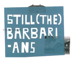 EVA International Ireland's Biennal 2016 Still the Barbarians
