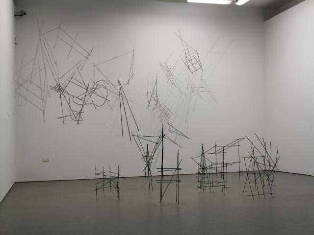 Installation images of Felicity Clear