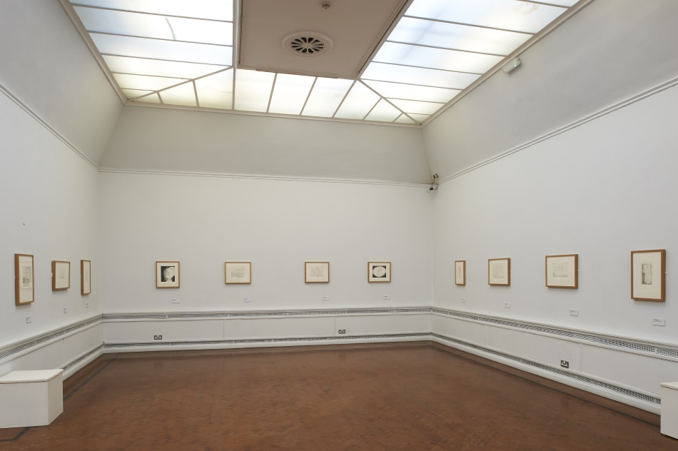 Installation view of Louise Bourgeois Prints Autobiographical Series and 11 Prints