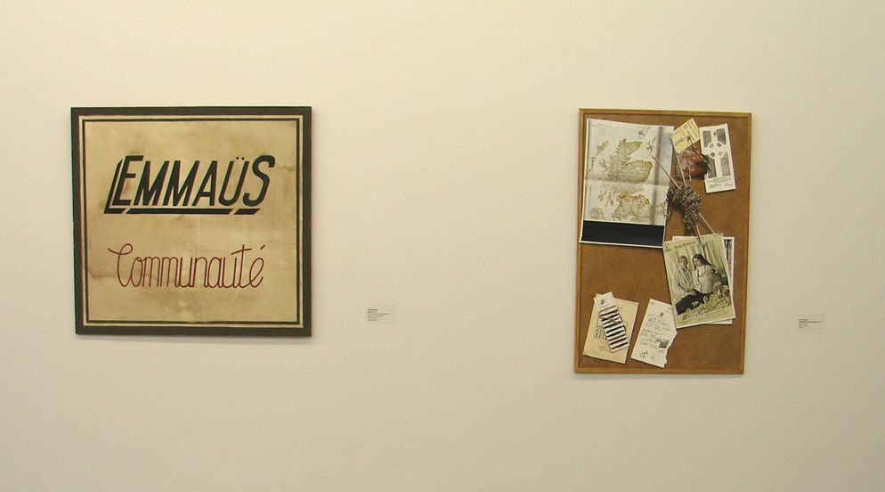 Lucy Mckenzie, installation of paintings at LCGA, Emmaus, 2011 & Quodliget XI Jeanette Murray, 2011 