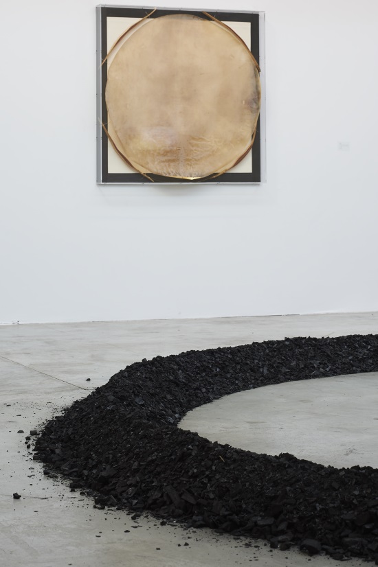 Siobhan McDonald. LCGA Installation view from Crystallin - Hidden Monuments, What remains and Lunula