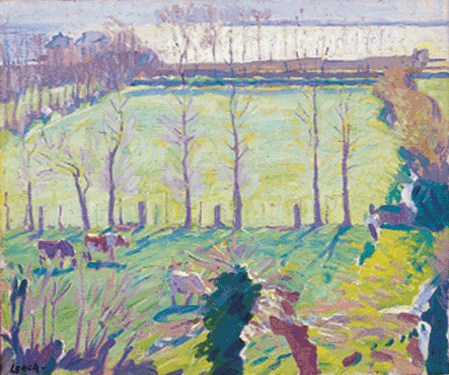 Fields by the Sea | Leech, William