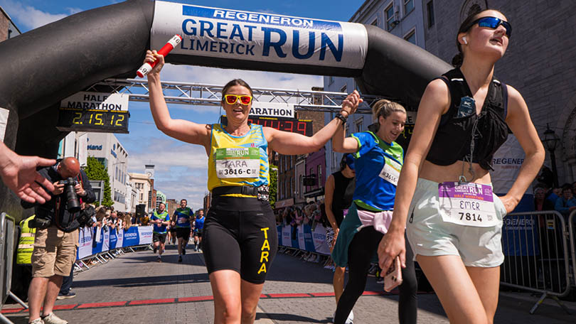 Participants in the Great Limerick Run during Riverfest Limerick 2025