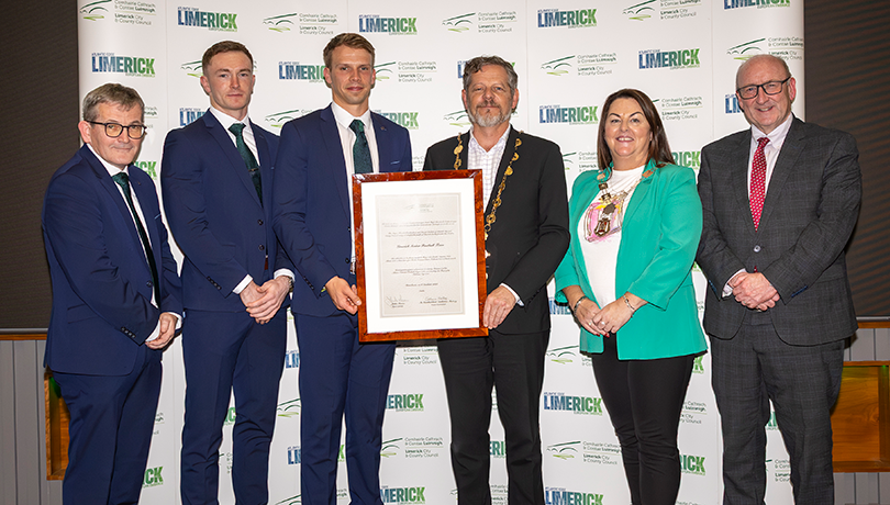 Limerick Senior Football team Civic Reception 2025