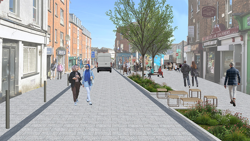 Created Image of Market Quarter & Cruises Street Public Realm Upgrades