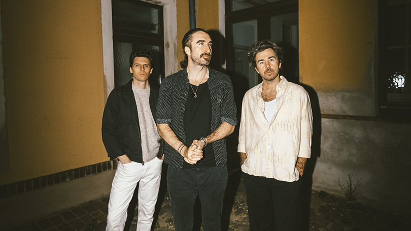 Image of Irish band The Coronas with lead singer Danny O'Reilly