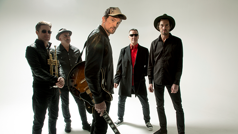 Image of The Stunning band posing for the camera