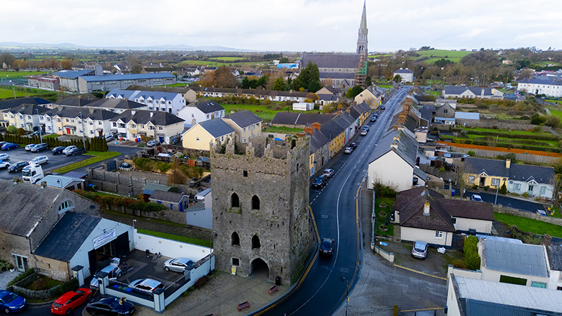 Aerial view of Kilmallock, County Limerick