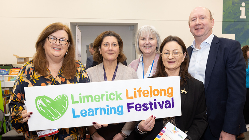 Image of the Limerick Lifelong Learning Festival launch 2025