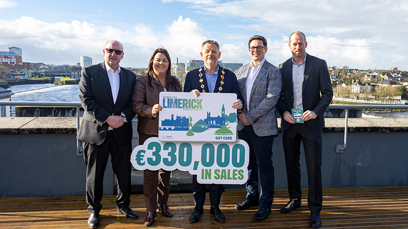 Limerick Gift Card Hits Milestone €330K in Sales in Just 14 Months