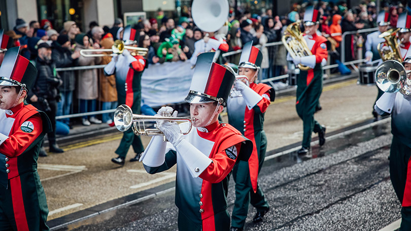 Clondalkin Youth Band pictured at the 54th Limerick International Band Championship on Sunday 15th May 2026. Pic. Brian Arthur