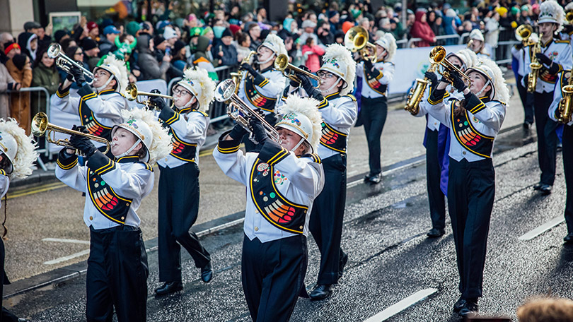 Mullingar Town Band pictured at the 54th Limerick International Band Championship on Sunday 15th May 2026. Pic. Brian Arthur