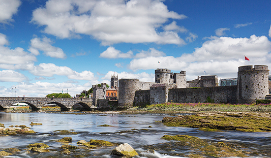 King John's Castle, Limerick. Photo: Aidan Ryan