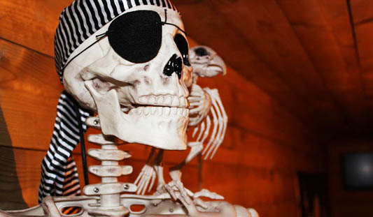 Pirate skeleton