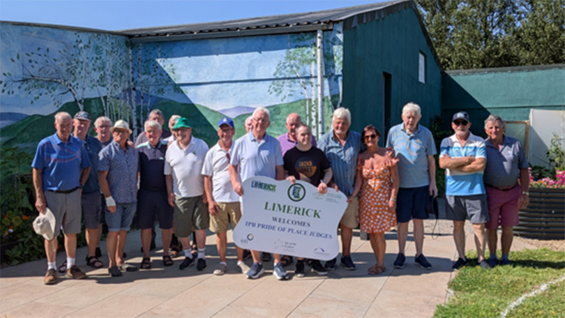 Ballyneety Men's Shed Pride of Place 2026 group photo